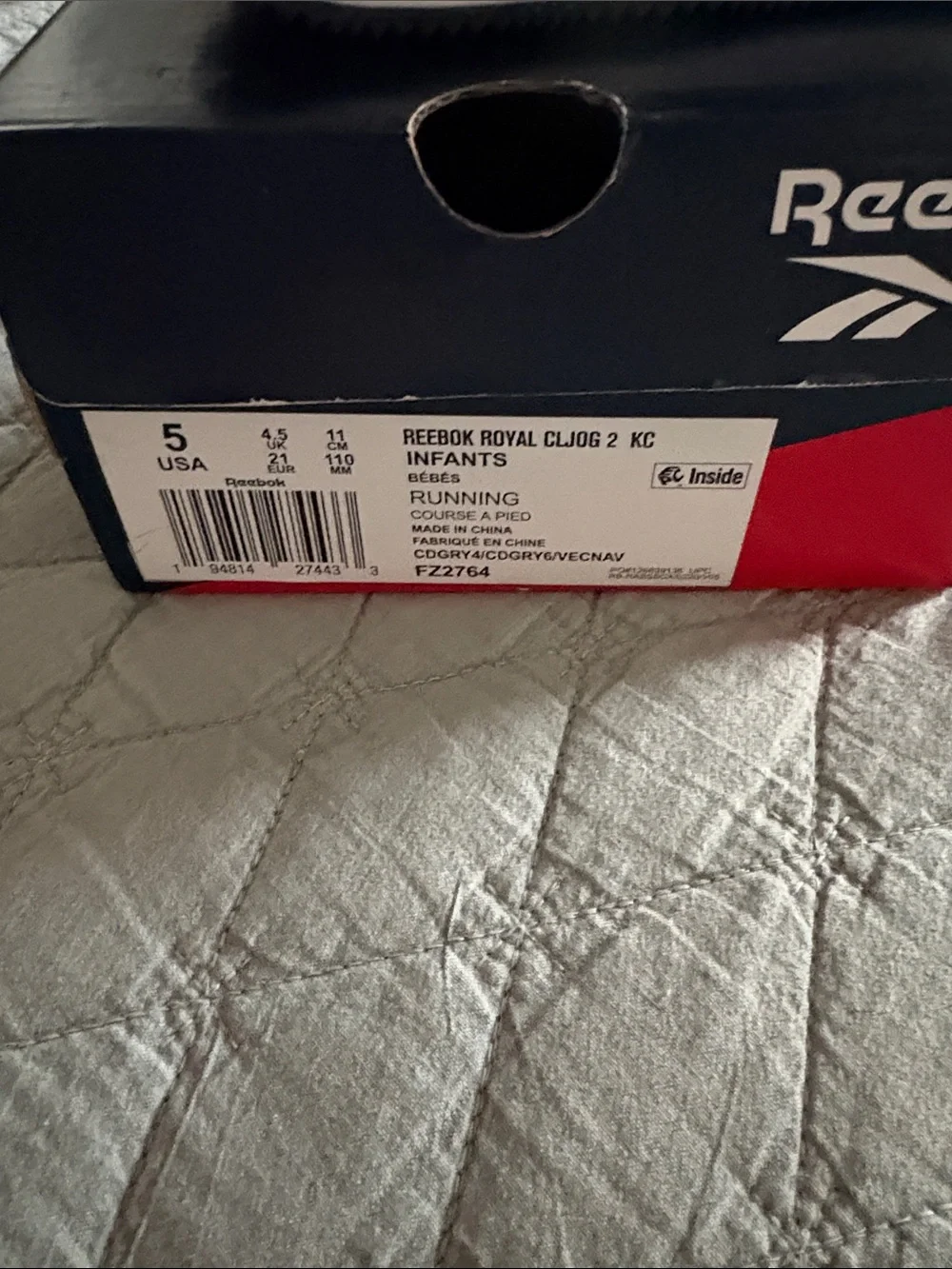 Reebok playful shark
